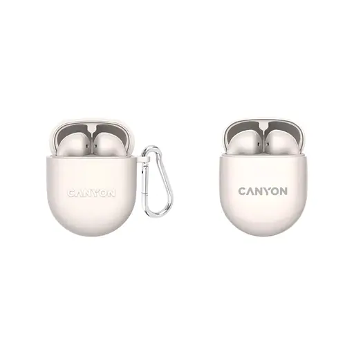 Навушники Canyon TWS-6 Beige (CNS-TWS6BE) - фото 5