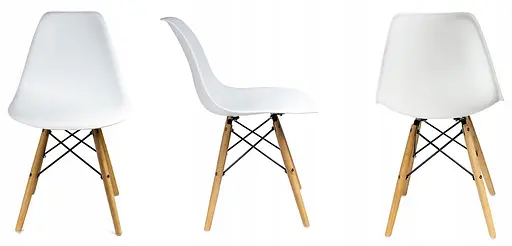 Обеденный комплект JUMI Scandinavian-2 WHITE - фото 5