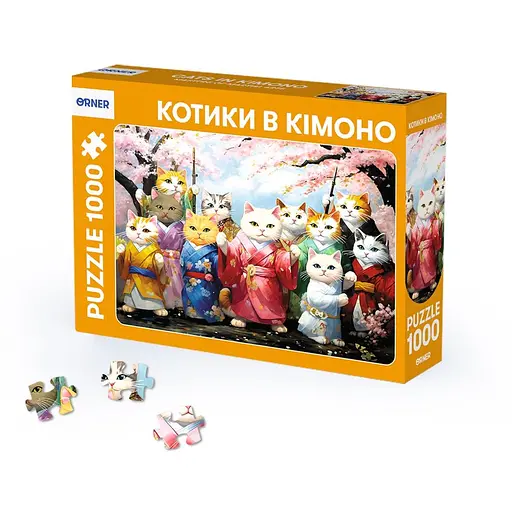 Пазл Orner Котики в кімоно - фото 2
