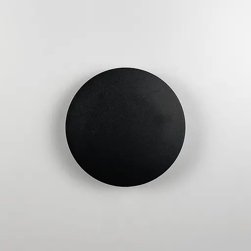 Бра у чорному корпусі Ø 18 см із нейтральним світлом Арт. W 20G-180 BK Line F - фото 3