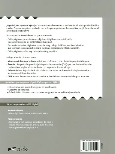 Espanol Por supuesto 3 (A2+). Guía didáctica - фото 2