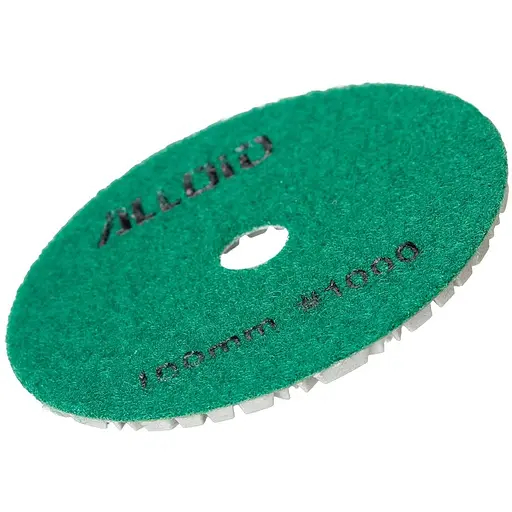 Круг алмазний Alloid Building Tools Star шліфувальний на липучці 100 мм зерно 1000 (DD-63375) - фото 3