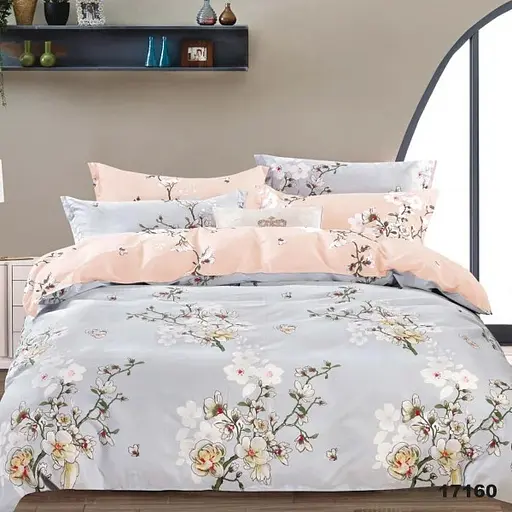 Комплект постільної білизни Viluta двоспальний ранфорс 17160 100% бавовна - фото 1