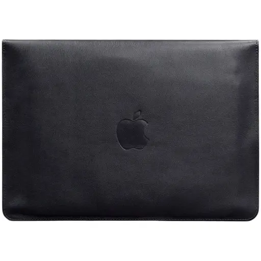 Шкіряний чохол-конверт BlankNote на магнітах для MacBook 15 дюйм Темно-синій - фото 1