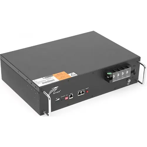 Аккумулятор Ritar LiFePO4 25,6V 100Ah 2560Wh для монтажа в стойку - фото 4