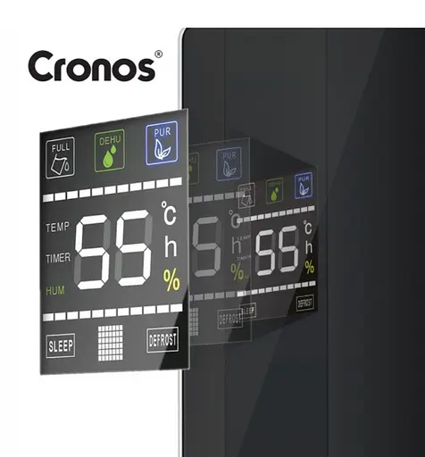 Осушувач повітря Cronos DH2000D 2L Black з пультом - фото 5