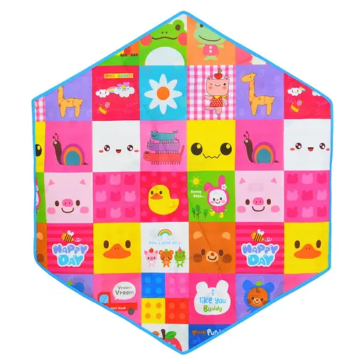 Дитячий манеж MR 1512 Powder Pink 146×127×110 см - фото 7