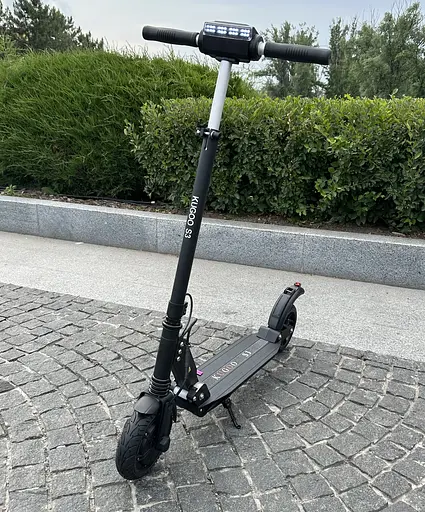 Электросамокат KUGOO S3 Jilong 8.8Ah 450W черный + сумка-чехол - фото 12