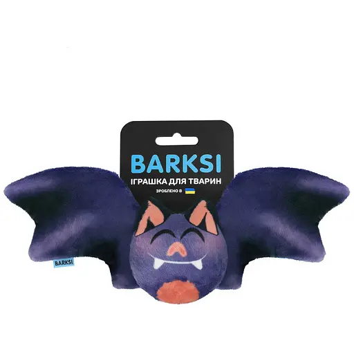  Игрушка для собак Barksi Летучая мышь с пищалкой  - фото 1