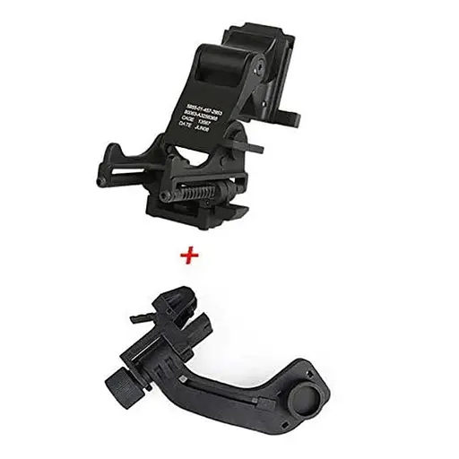 Комплект NVG крепления на шлем + пластиковый адаптер J-arm для монокуляра ночного видения PVS-14 (100860-921) - фото 4