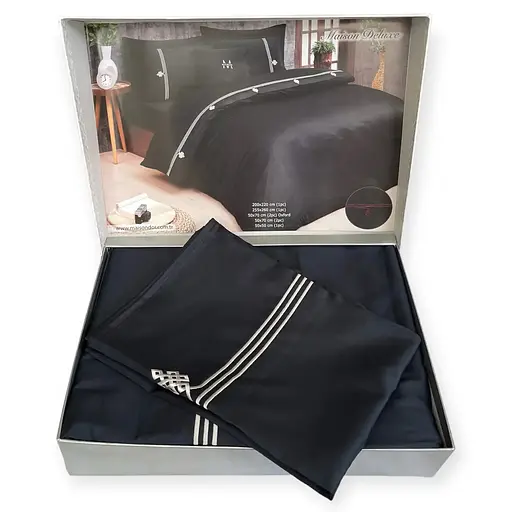 Постільна білизна Antracite Сатин Преміум Maison D'or pbe0051929 - фото 3