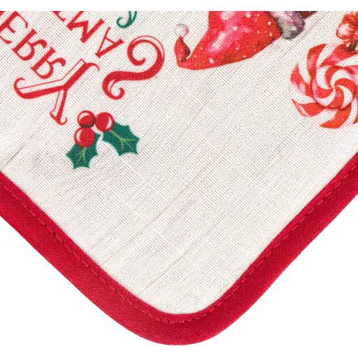 Прихватка Ardesto Christmas Gingerbread червона (ART04HG) - фото 3