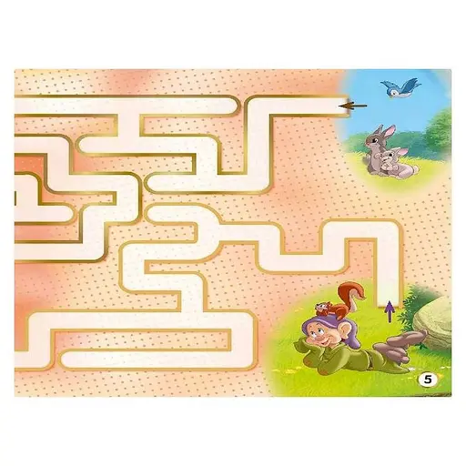 Лабиринты с наклейками "Принцессы" 1249005, 450 наклеек - фото 4