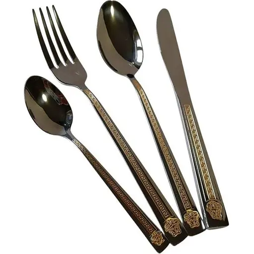 Набор столовых приборов Versace Limited Edition LV-1001 на 12 персон в подарочном кейсе 72 предмета - фото 1