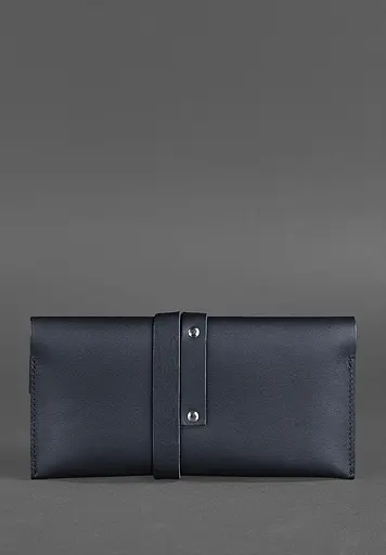 Кожаный тревел-кейс Voyager 1.2 темно-синий - фото 4