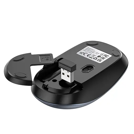 Бездротова миша Borofone BG13 2.4G чорний сірий - фото 8