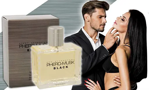 Парфуми чоловічі з феромонами Aurora Pheromusk Black 100 мл - фото 3