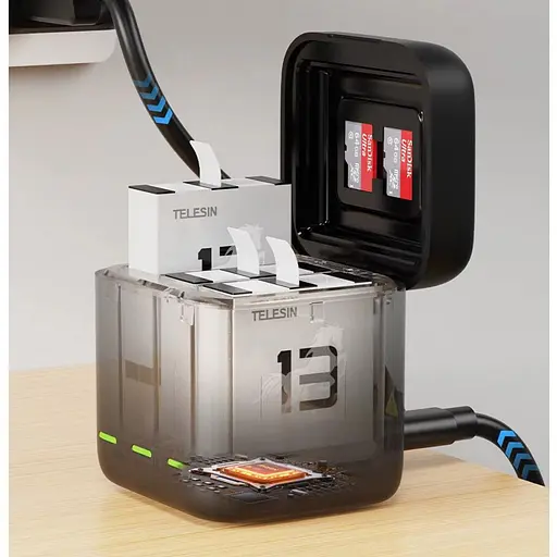 Зарядное устройство Telesin S0-BCG-10-TGP GoPro HERO13 [124462] - фото 4