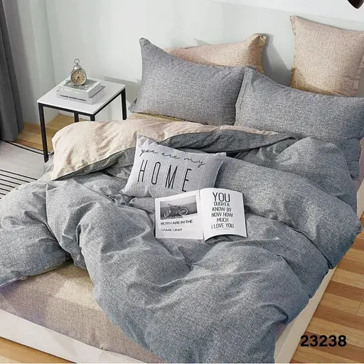 Комплект постільної білизни Viluta полуторний ранфорс 23238 100% бавовна - фото 1