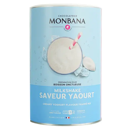 Сухая смесь Monbana Yoghurt Frappe Milkshake для приготовления йогуртового милкшейка 1 кг 