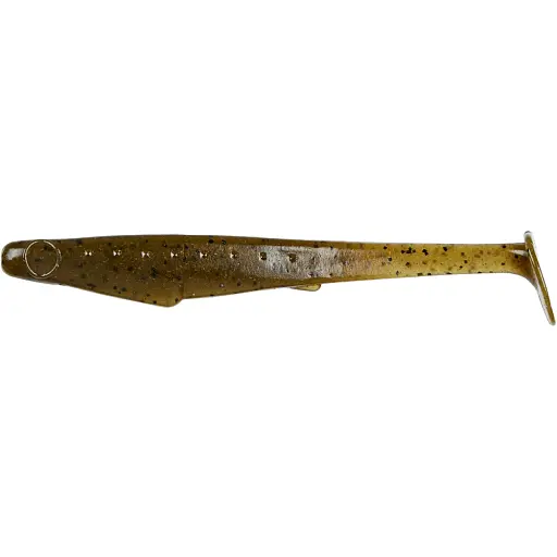 Силікон Reins Rockvibe Shiner 4" 002 Green Pumpkin (8 шт/уп)