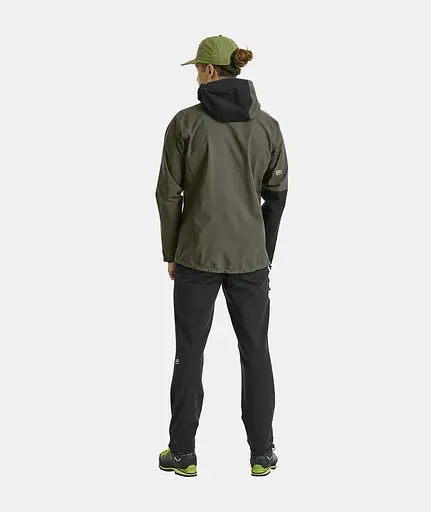 Штаны Ortovox Seceda Softshell Pants M L Черный (1054-025.001.1202) - фото 4