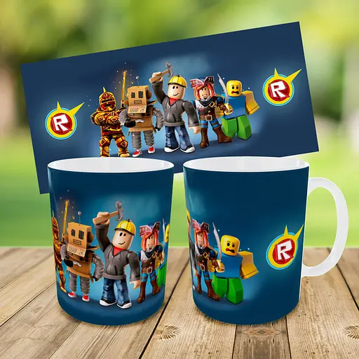 Набір дитячий Роблокс "Roblox" рюкзак, сумка-бананка, кружка (00697) - фото 6