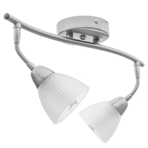 Світильник Brille настінно-стельовий спот поворотний накладний HTL-188/2 G9 NI - фото 2