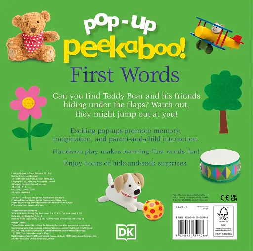Pop-Up Peekaboo! First Words - фото 2