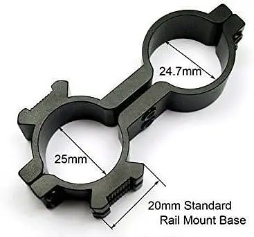 Лазерный прицел Higoo® Tactical Green Laser Dot Sight, противоударный 532-нм винтовочный с направляющей и креплением на ствол - фото 4