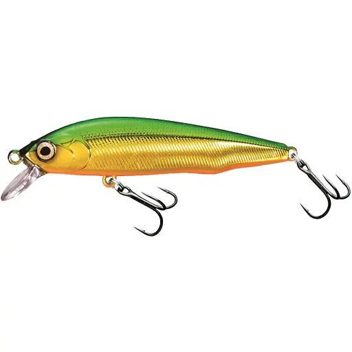 Воблер Shimano Cardiff Flugel Flat 70F 70 мм 5.0 г #005 Green Gold, 0.5 м