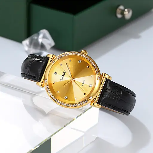 Наручний годинник жіночий 2072GD Gold Skmei acs0030329 - фото 4