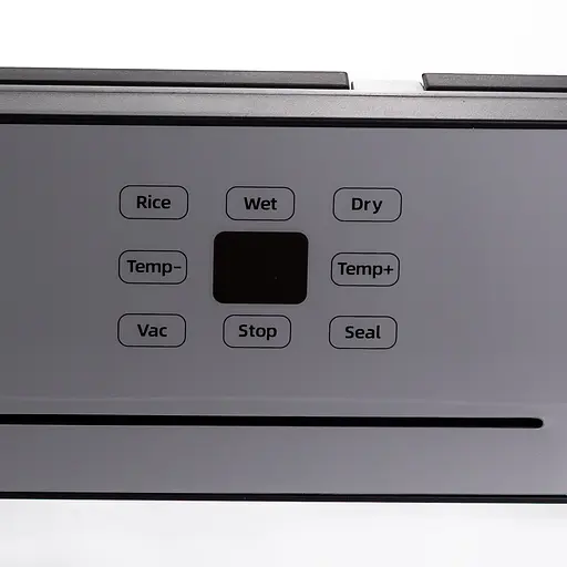 Вакууматор бытовой сенсорный для сухих и влажных продуктов 120 Вт со встроенным резаком Упаковщик вакуумный Серебристый Yiwu HP-11-29G - фото 8