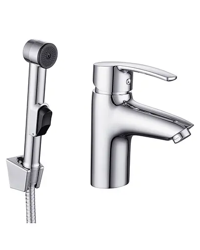 Змішувач з гігієнічною лійкою Imprese Horak 05170BT, Хром - фото 1