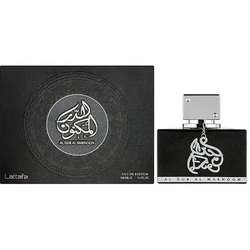 Парфюмированная вода оригинал Lattafa Perfumes AL Dur Al Maknoon Silver 100 мл - фото 1
