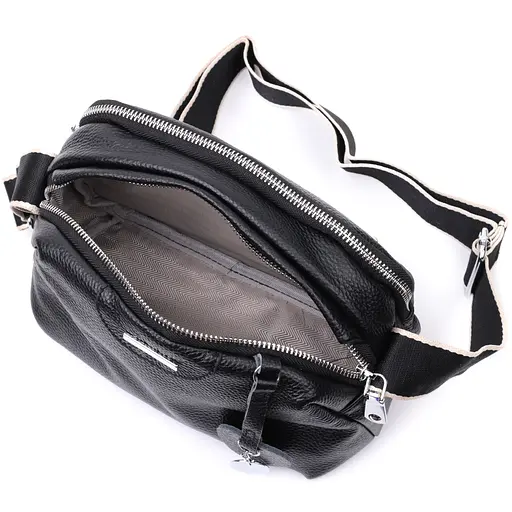 Сумка Vintage на два отделения из натуральной кожи 23х14х11.5 см sum0027552 - фото 8