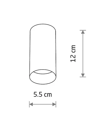 Точковий світильник Nowodvorski 10784 Mono S GU10 1x10W IP20 білий - фото 7