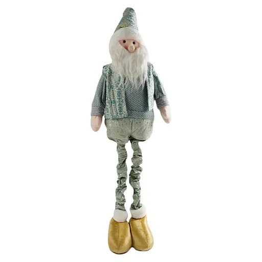 Новогодняя декоративная игрушка C 67889-2 с телескопическими ножками, дедушка мороз