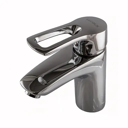 Смеситель для умывальника Globus Lux Seva GLSV-0101 Хром - фото 3