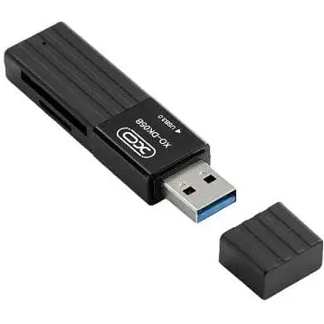 Картридер внешний usb 3.0 считыватель карт памяти XO DK05B 2 в 1