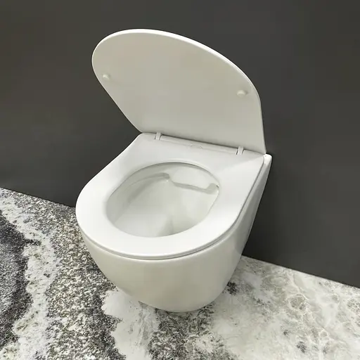 Підвісний унітаз VBI Vulcano white matt VBI-020415, Білий матовий - фото 6