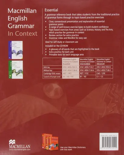 Macmillan English Grammar in Context Essential with Key - фото 2