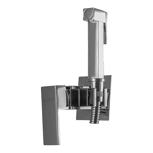 Набір гігієнічного душа прихованого монтажу Globus Lux GLN-0-106MIX, Хром - фото 3