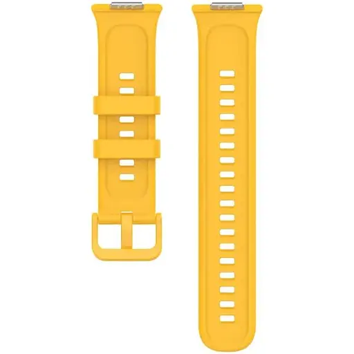 Ремешок DK для Huawei Watch Fit 2 Silicone Sport Full Light Classic (yellow) - фото 3