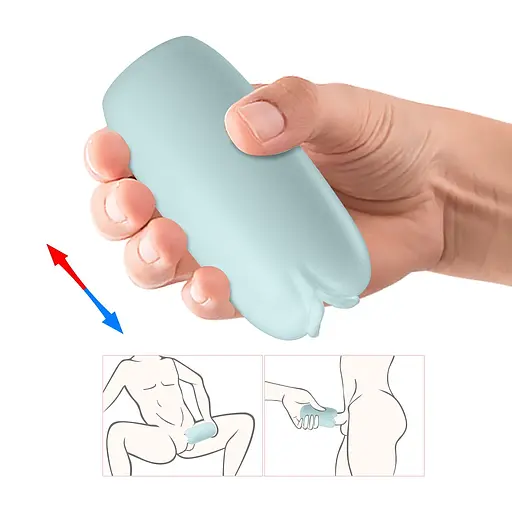 Мастурбатор Pretty Love Catherine Olga (блакитний) - фото 10