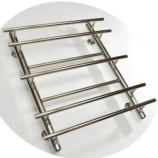 Рушникосушка водяна LEV Оріон П9 нержавіюча сталь 500х900 - фото 2