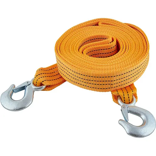 Трос буксирувальний Vitol ST206B/TP-209-5-1 стрічка 5 тонн 50 мм х 6 м помаранчевий (TP-209-5-1) - фото 2