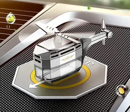 Ароматизатор автомобільний Вертоліт М1 на сонячній батареї - фото 2