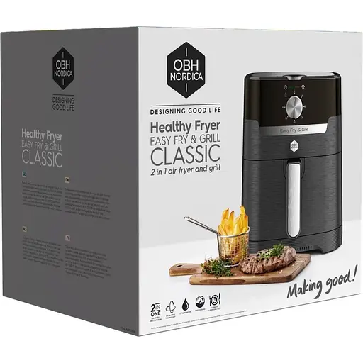 Мультипіч OBH Nordica Easy Fry&Grill Classic AG5018S0 [134353] - фото 5