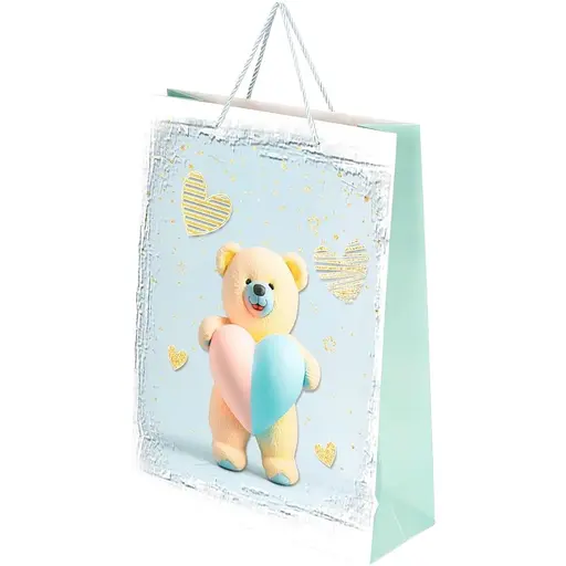 Пакет подарунковий QY050915 М'ятний - фото 1